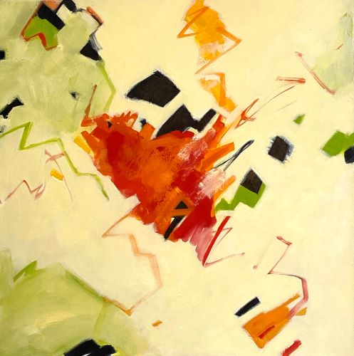 abstract painting by Sandra Deacon