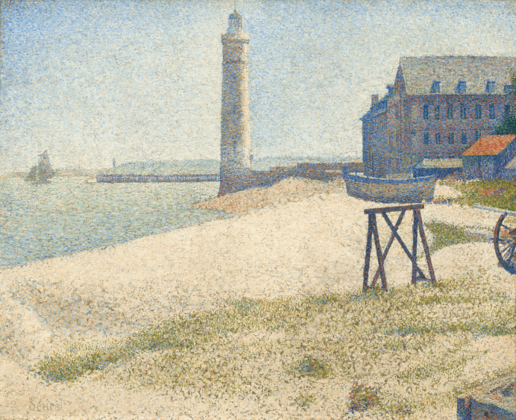 Georges Seurat The Lighthouse at Honfleur