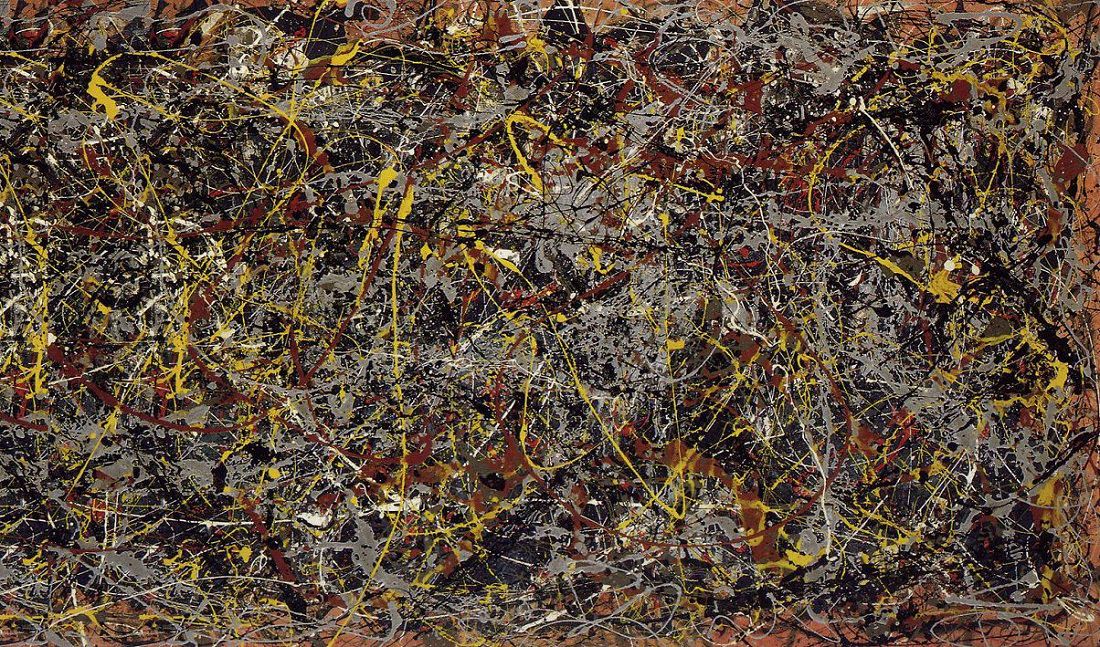 Jackson Pollock, Number 5, 1948, 1948, private collection.