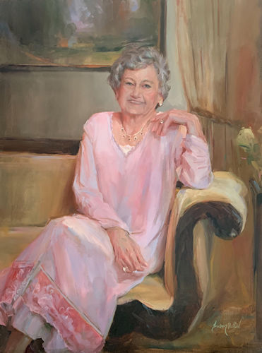 painted portrait of Lady Lee by Susan Patton