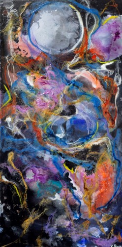 abstract fiber landscape by Valentina Pes