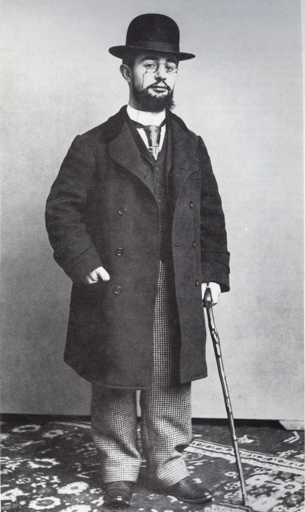 Paul Sescau, 1894, photograph of Henri de Toulouse-Lautrec, Musée Toulouse-Lautrec, Albi, France.
