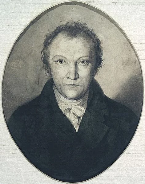 ancient of days William Blake: William Blake, Self Portrait, 1802, pencil.