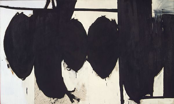 Abstract Expressionism : Robert Motherwell, Elegy to the Spanish Republic No. 70, 1961, The Metropolitan Museum of Art, New York, USA.