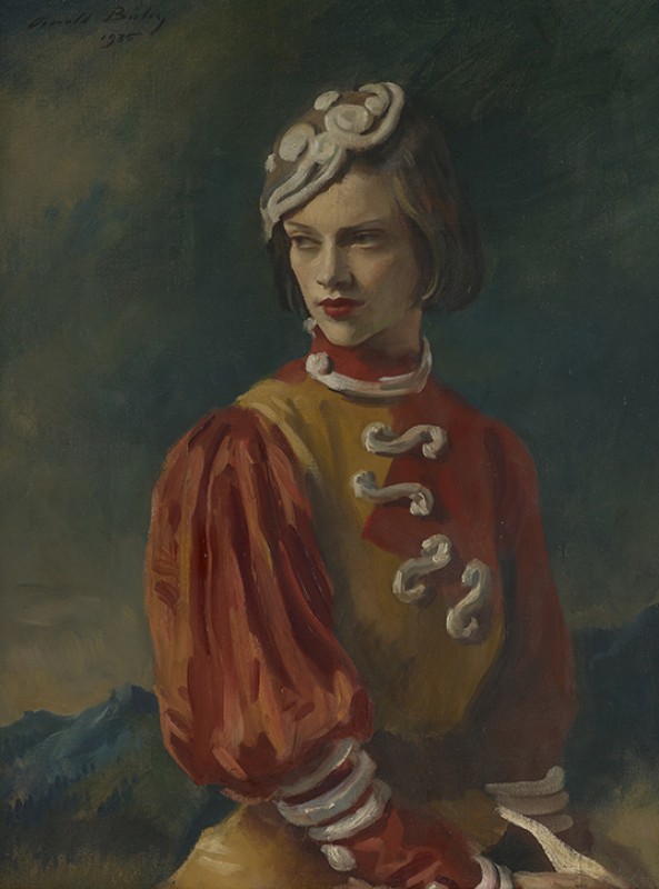 Oswald Birley Portrait of Kyra Nijinska,1935, oil on canvas