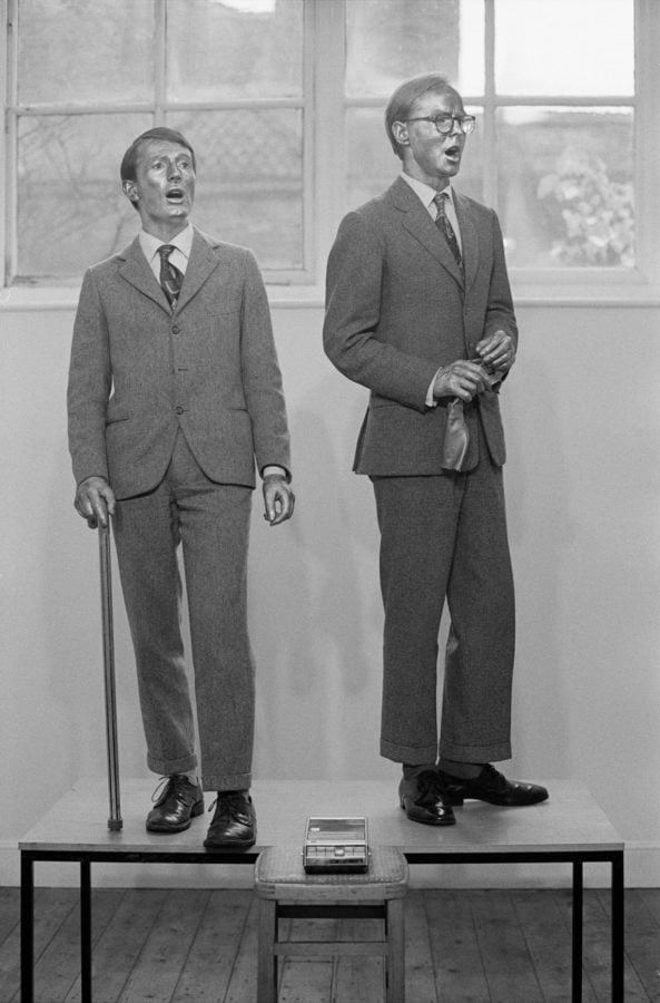 Gilbert and George, The Singing Sculpture,