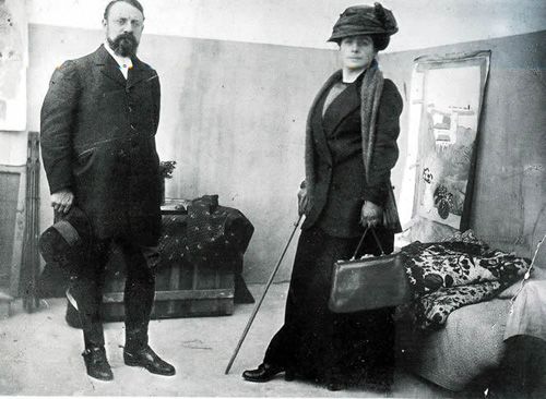 Henri and Amelie Matisse in Morocco
