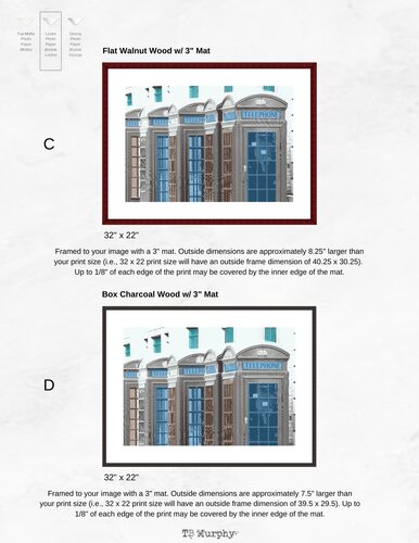 artist mockup for reception art in commercial space
