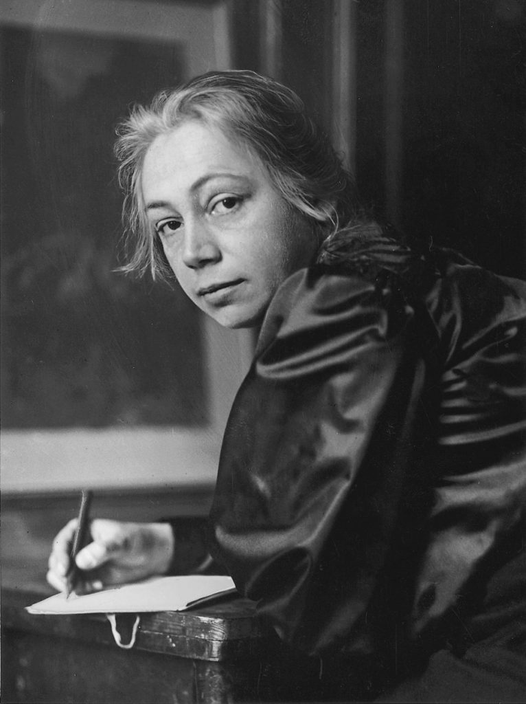 Käthe Kollwitz in the Münchner Damen-Akademie, 1889, photographer unknown