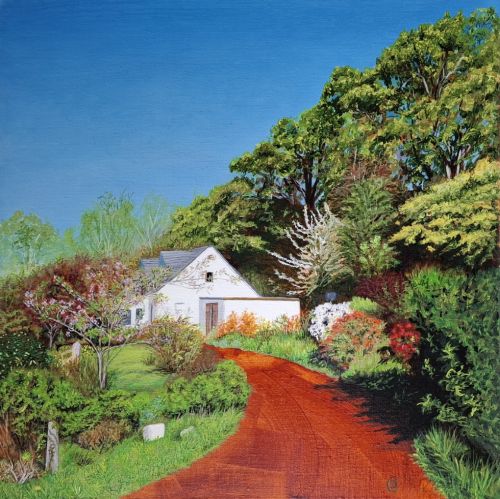 Scottish landscape by artist Rhia Janta-Cooper