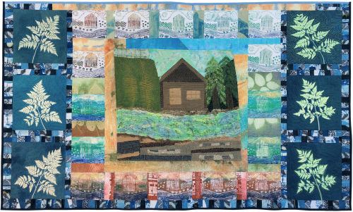 dream series fiber art