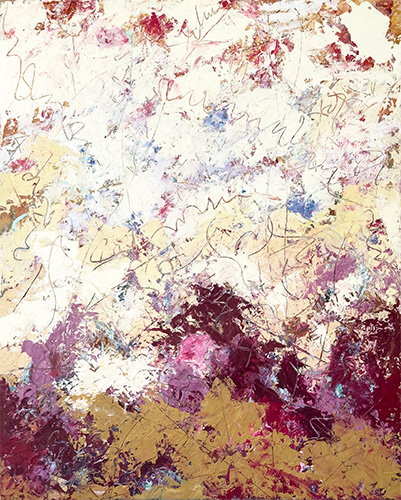 soft and atmospheric abstract art