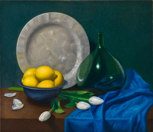 classic still life oil painting
