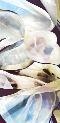 floral theme ethereal abstract art 