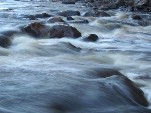 fine art photo of a rushing river