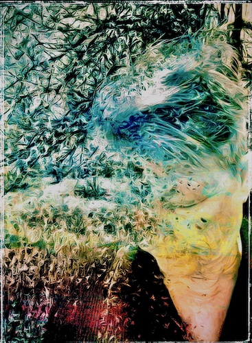 digital artwork, altered, landscape and figurative images