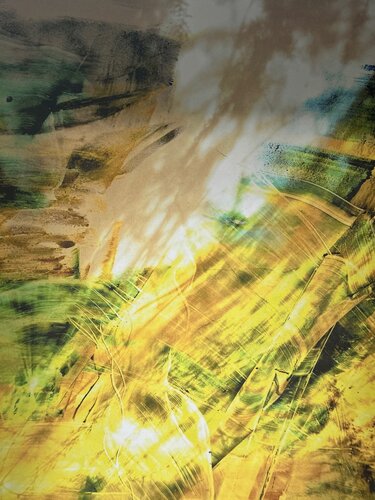 abstract layered composite photograph