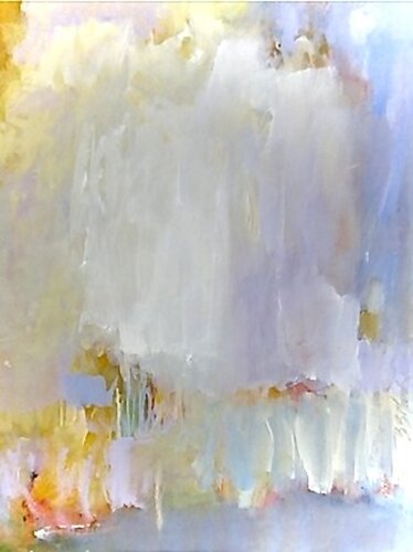 abstract acrylic painting