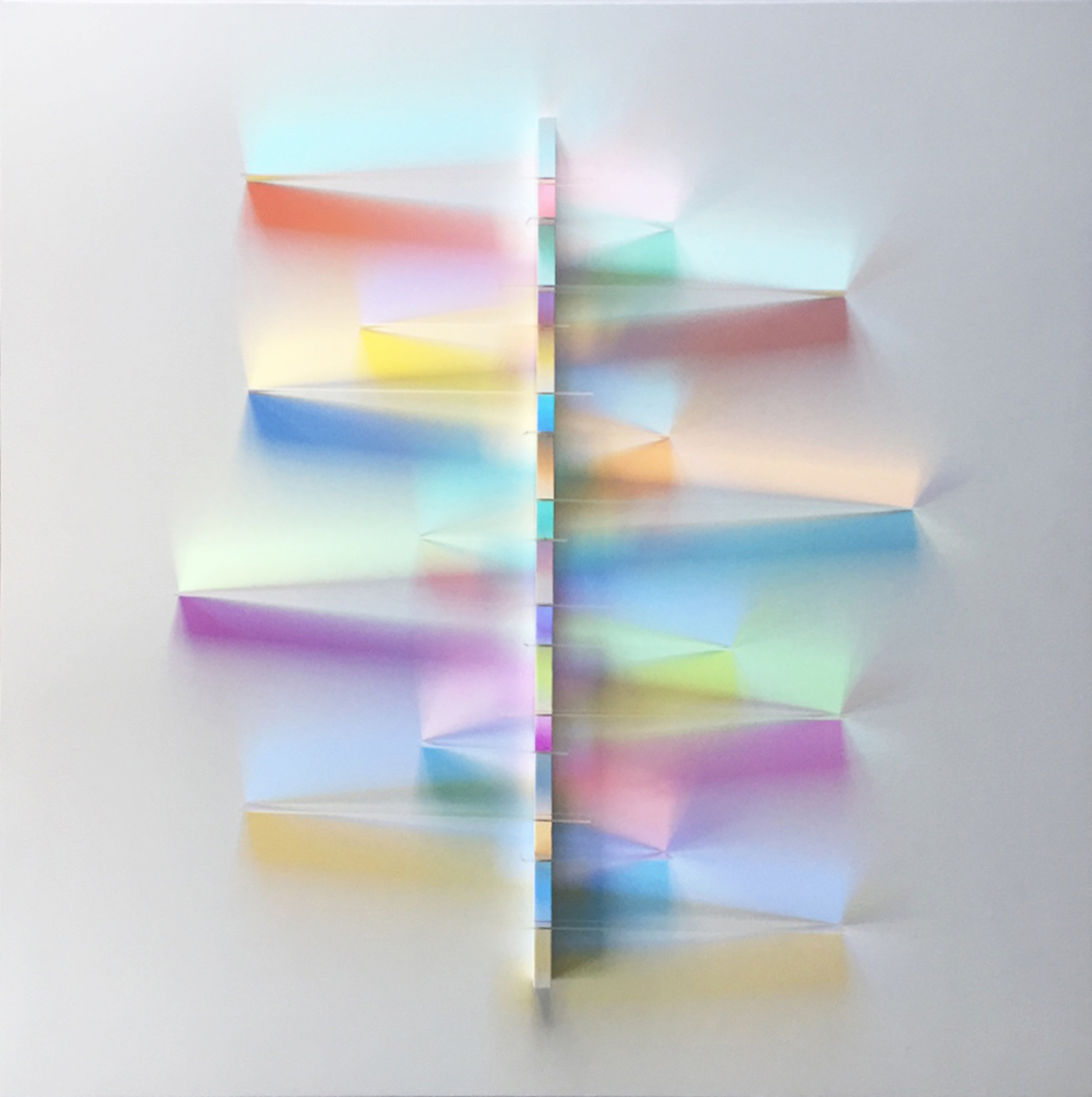 Glass art by Hildegard Pax