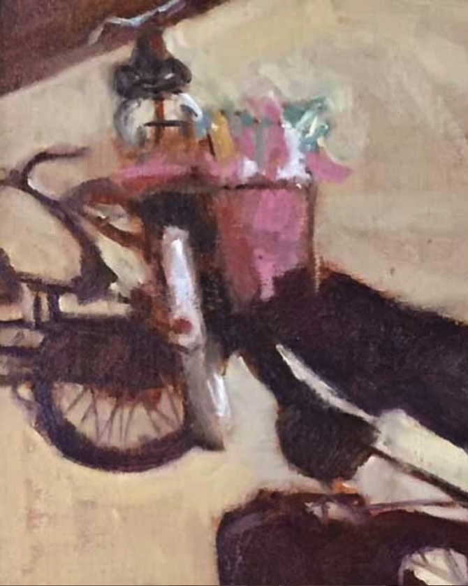 Oil painting by Beverly Endsley