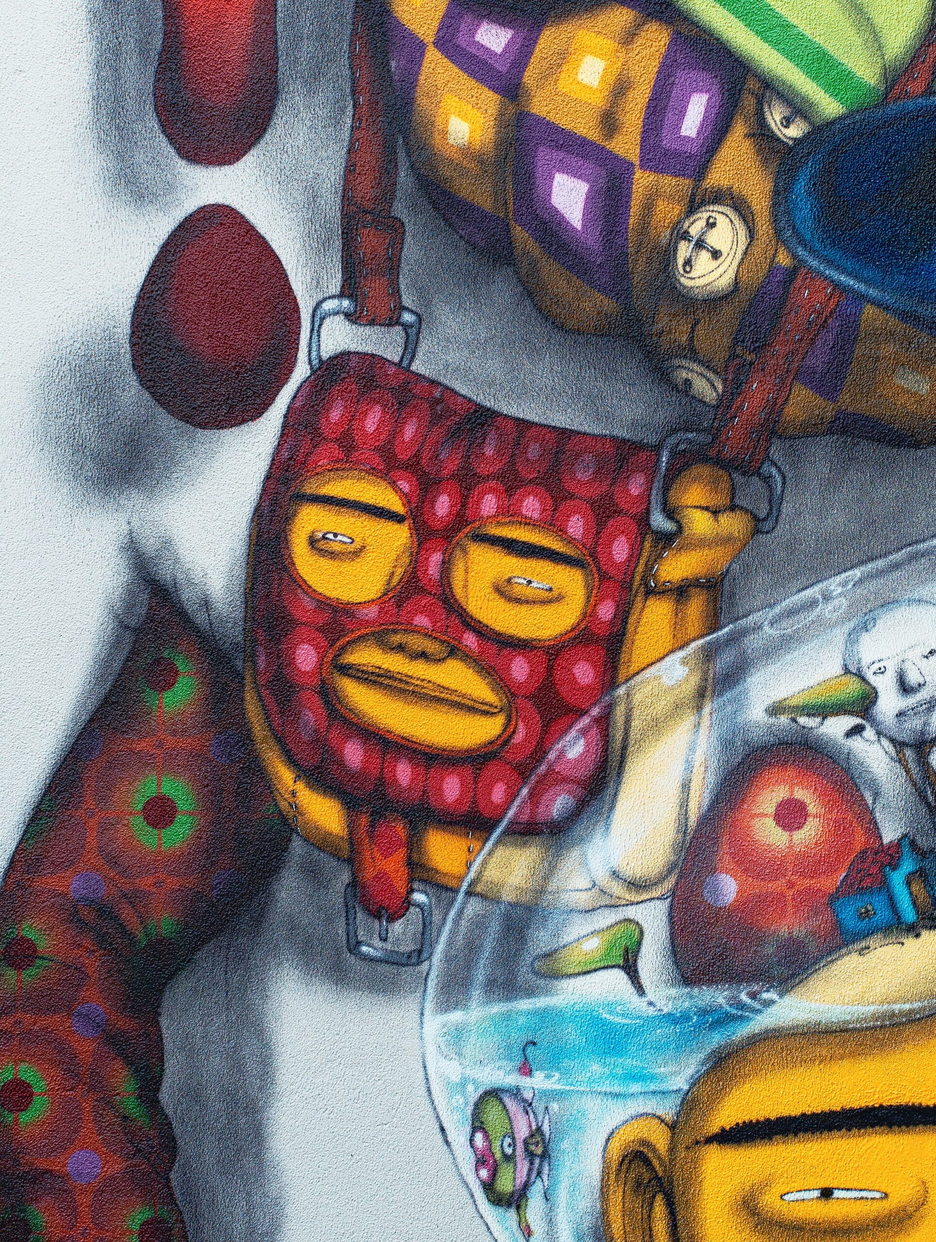 Photo by osgemeos on September 19, 2026. May be pop art of text.