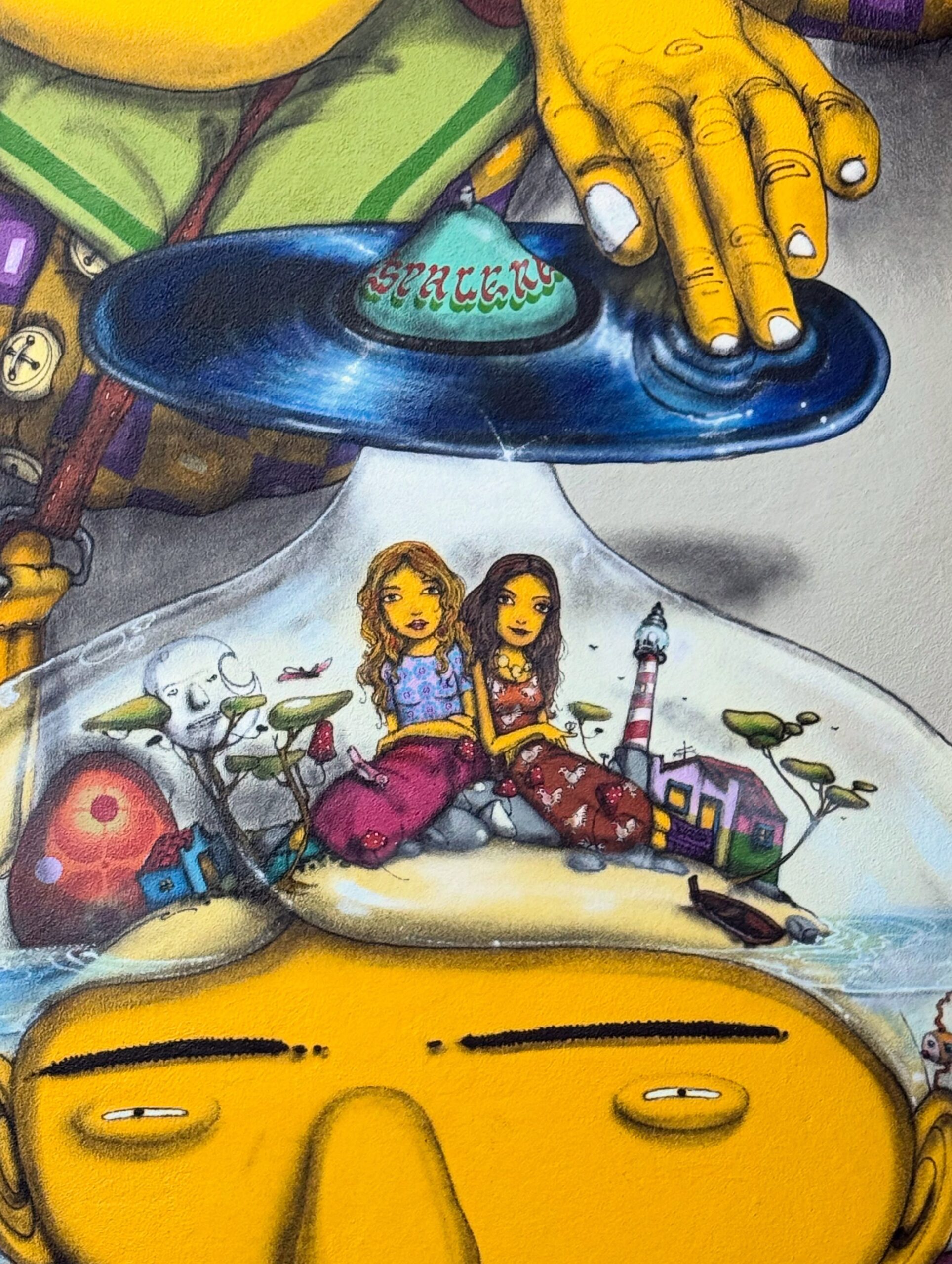 Photo by osgemeos on September 19, 2026. May be pop art of poster and text.
