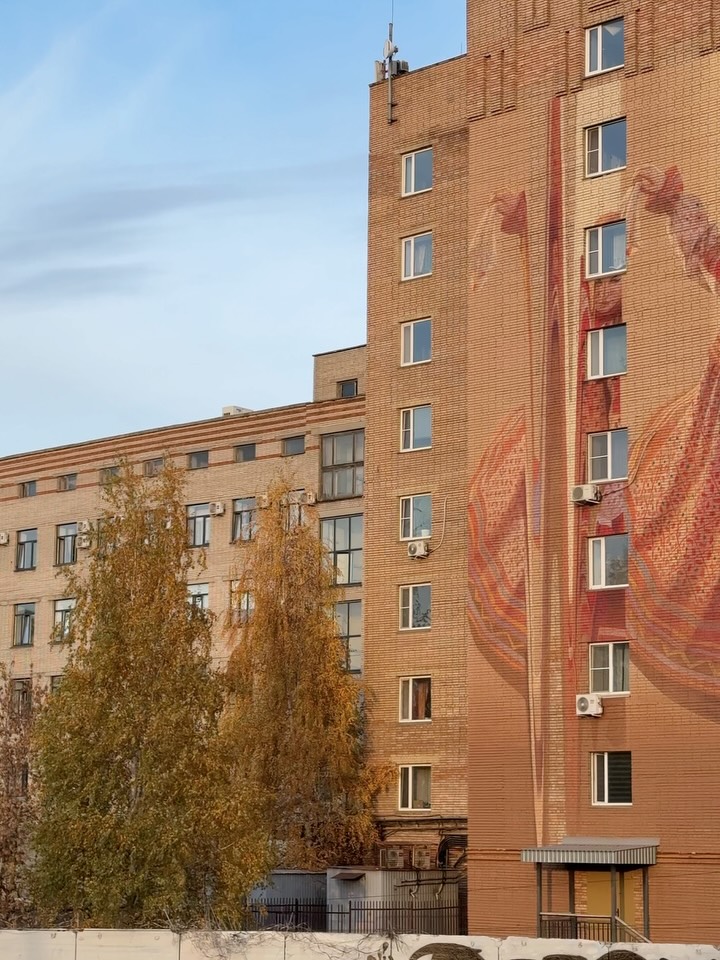Video by Alexander Dyomkin on October 28, 2026. May be an image of buildings, brick wall and text.